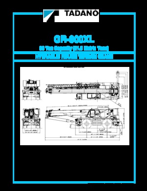 Macarale pentru teren accidentat Tadano GR-900XL
