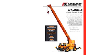 Macarale pentru teren accidentat Broderson RT-400