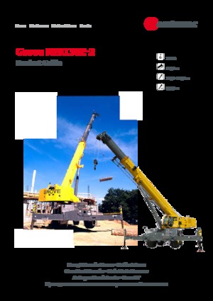 Macarale pentru teren accidentat Grove RT9130E-2