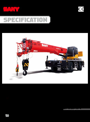 Macarale pentru teren accidentat Sany SRC400T