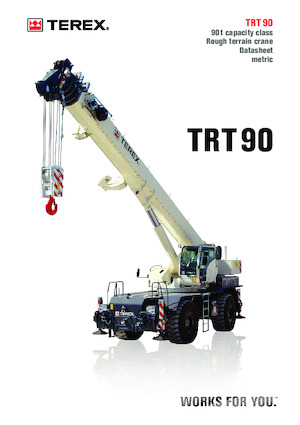 Macarale pentru teren accidentat TEREX CRANES TRT 90