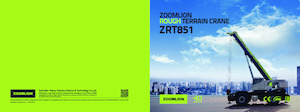 Macarale pentru teren accidentat Zoomlion ZRT851E