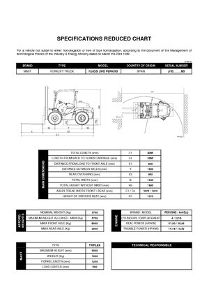 Încărcătoare cu furcă pentru teren accidentat Mast Explorer H 20 DL