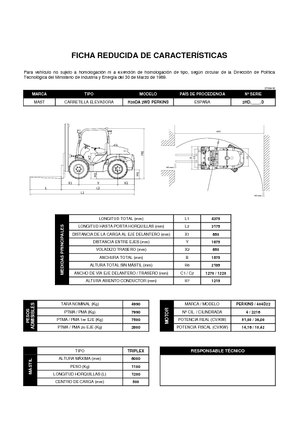 Încărcătoare cu furcă pentru teren accidentat Mast Explorer H 30 DA