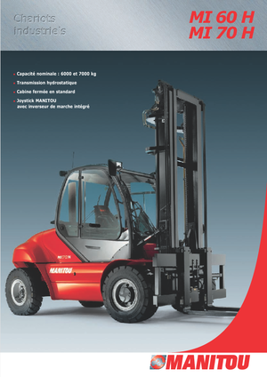 Stivuitoare frontale diesel Manitou MI 60 H