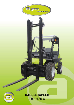 Încărcătoare cu furcă pentru teren accidentat Agrimac TH 175 C