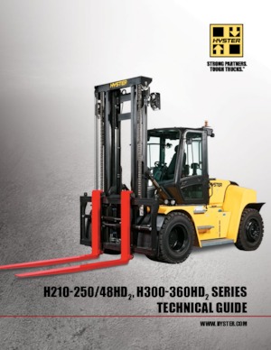 Încărcătoare cu furcă pentru teren accidentat Hyster H330HD2