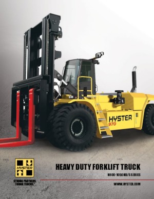 Încărcătoare cu furcă pentru teren accidentat Hyster H970HD