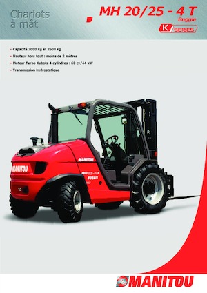 Încărcătoare cu furcă pentru teren accidentat Manitou MH 20-4 T Buggie