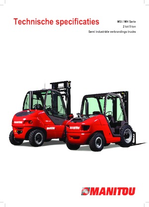 Încărcătoare cu furcă pentru teren accidentat Manitou MSI 30 T