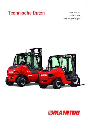 Încărcătoare cu furcă pentru teren accidentat Manitou MSI 30 T Buggie