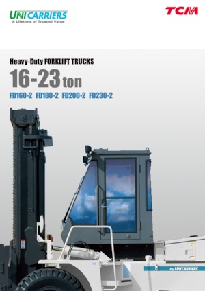Încărcătoare cu furcă pentru teren accidentat TCM FD180-2