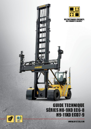 Încărcătoare cu furcă pentru teren accidentat Hyster H8XD-EC6