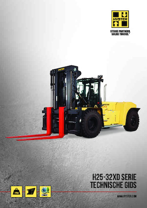 Încărcătoare cu furcă pentru teren accidentat Hyster H32XD9