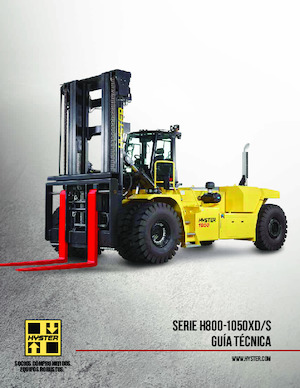 Încărcătoare cu furcă pentru teren accidentat Hyster H900XDS48