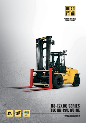 Încărcătoare cu furcă pentru teren accidentat Hyster H9XD6
