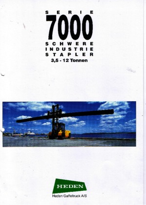 Încărcătoare cu furcă pentru teren accidentat Heden 7670
