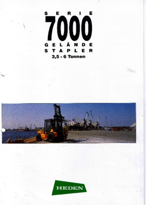 Încărcătoare cu furcă pentru teren accidentat Heden 7660