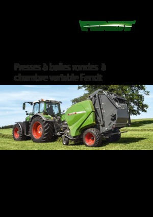 Prese de balotat rotunde Fendt 4180 V