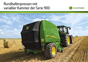 Prese de balotat rotunde John Deere 960 Premium