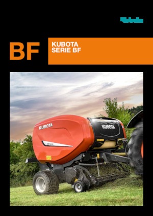 Prese de balotat rotunde Kubota BF2255 SC 14