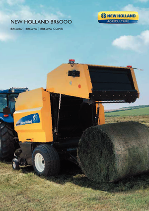 Prese de balotat rotunde New Holland BR6090
