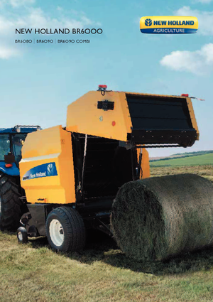 Prese de balotat rotunde New Holland BR6090