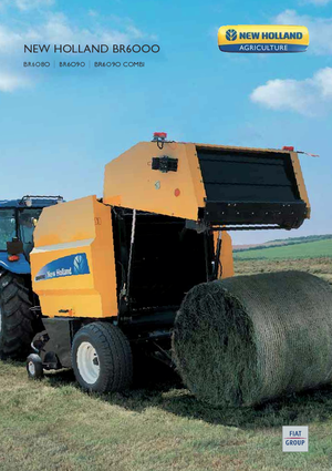 Prese de balotat rotunde New Holland BR6090