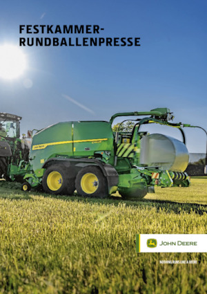 Prese de balotat rotunde John Deere F442M 