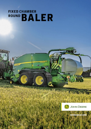 Prese de balotat rotunde John Deere F442M 