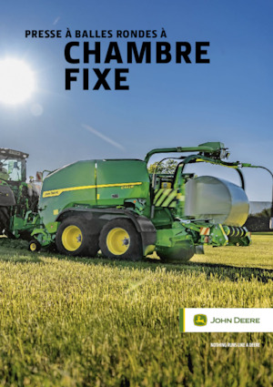 Prese de balotat rotunde John Deere F442M 