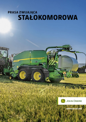 Prese de balotat rotunde John Deere F442M 