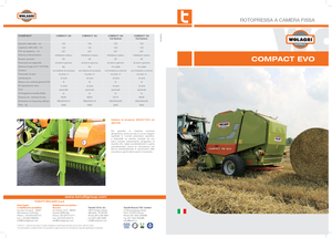 Prese de balotat rotunde Wolagri Compact 155