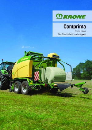 Prese de balotat rotunde Krone Comprima CV 150 XC 