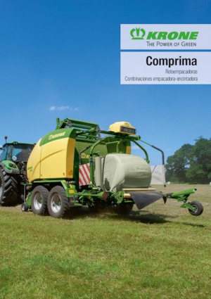 Prese de balotat rotunde Krone Comprima CV 150 XC 