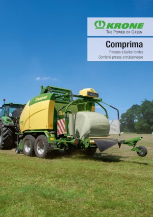 Prese de balotat rotunde Krone Comprima CV 150 XC 