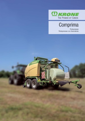 Prese de balotat rotunde Krone Comprima CV 150 XC 