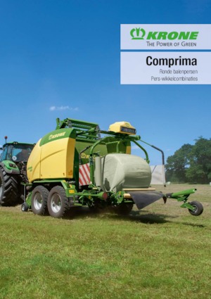 Prese de balotat rotunde Krone Comprima CV 150 XC 