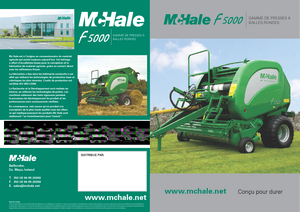Prese de balotat rotunde McHale F 5500
