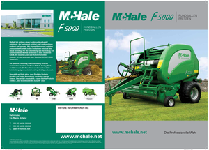 Prese de balotat rotunde McHale F 5500