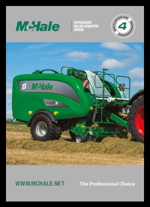 Prese de balotat rotunde McHale Fusion 4 Plus