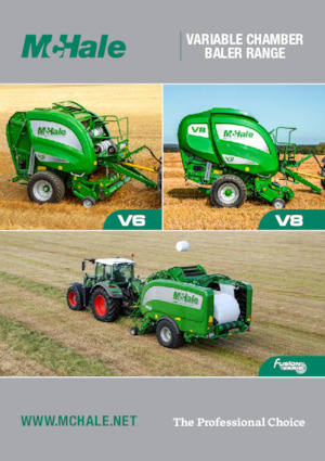 Prese de balotat rotunde McHale Fusion Vario