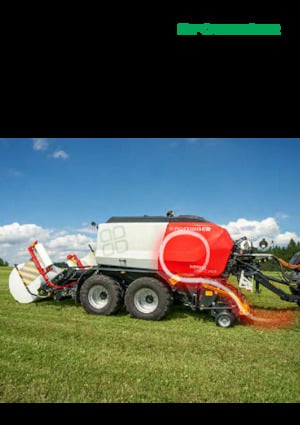 Prese de balotat rotunde Pöttinger Impress 3130 F Pro