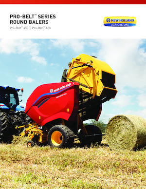 Prese de balotat rotunde New Holland Pro-Belt 450 CropCutter