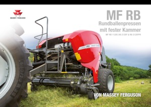 Prese de balotat rotunde Massey Ferguson RB 1125F