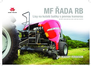 Prese de balotat rotunde Massey Ferguson RB 1125F