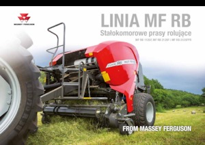 Prese de balotat rotunde Massey Ferguson RB 1125F