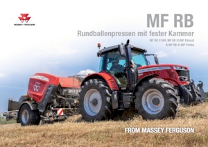 Prese de balotat rotunde Massey Ferguson RB 3130F Classic