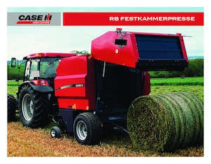 Prese de balotat rotunde Case IH RB 344