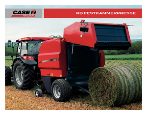 Prese de balotat rotunde Case IH RB 344 RC